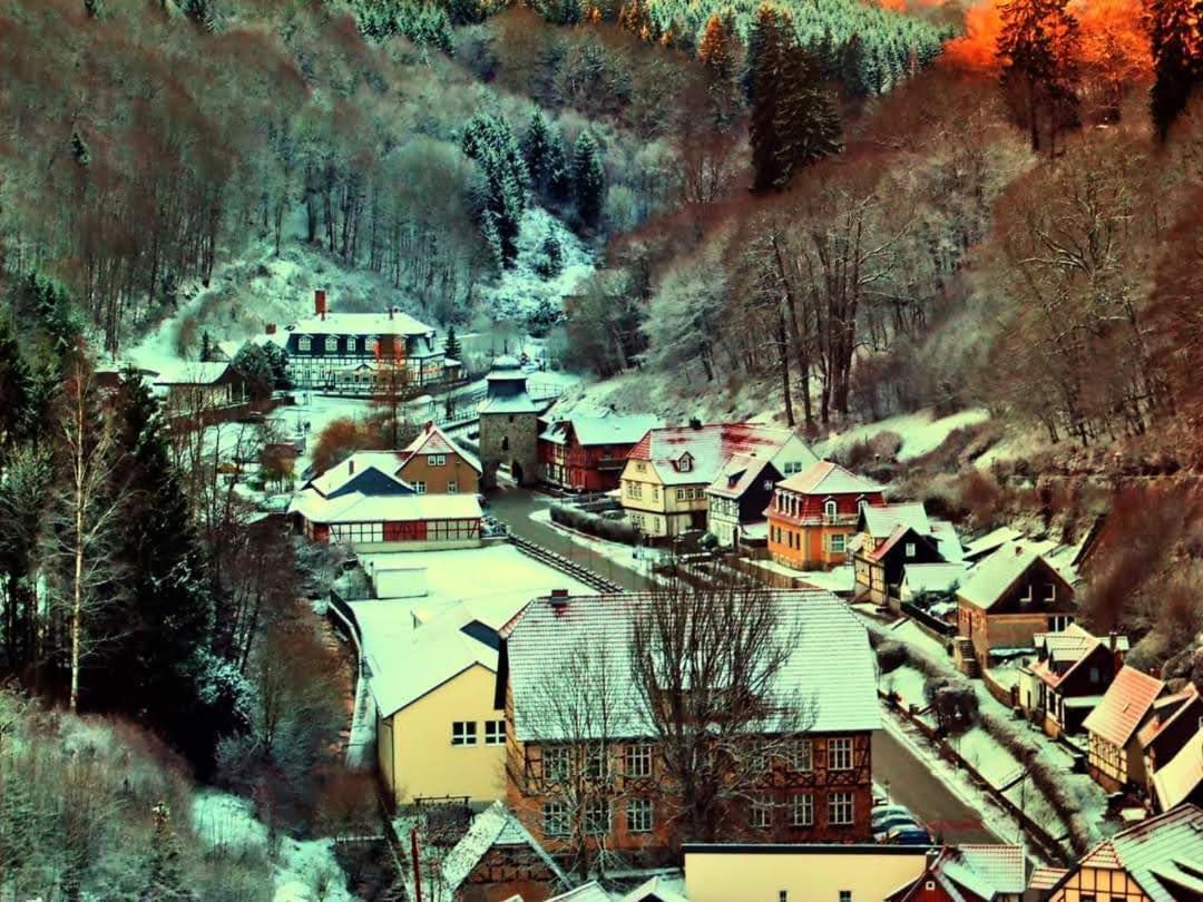 Ferienapartmenthaus Am Rittertor Stolberg  Bagian luar foto